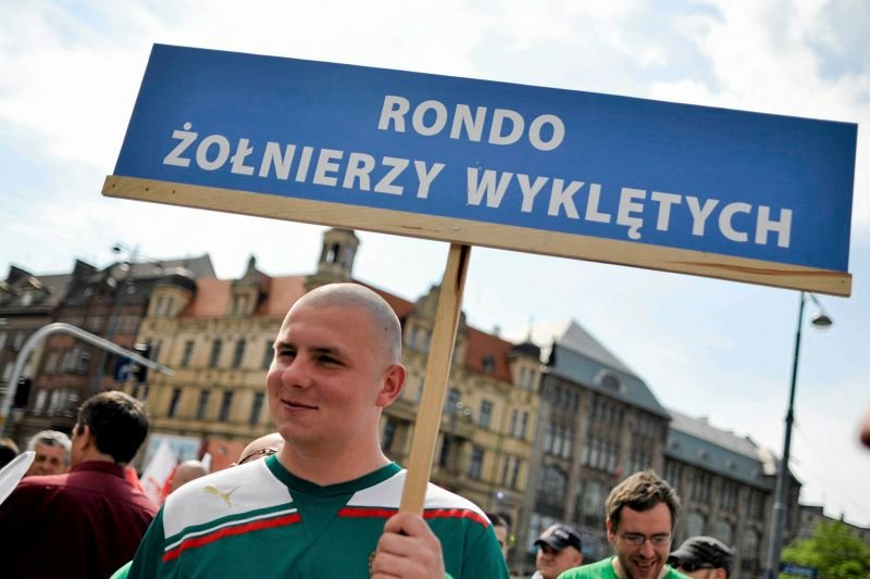 3 maja 2012. Marsz patriotów we Wrocławiu.
