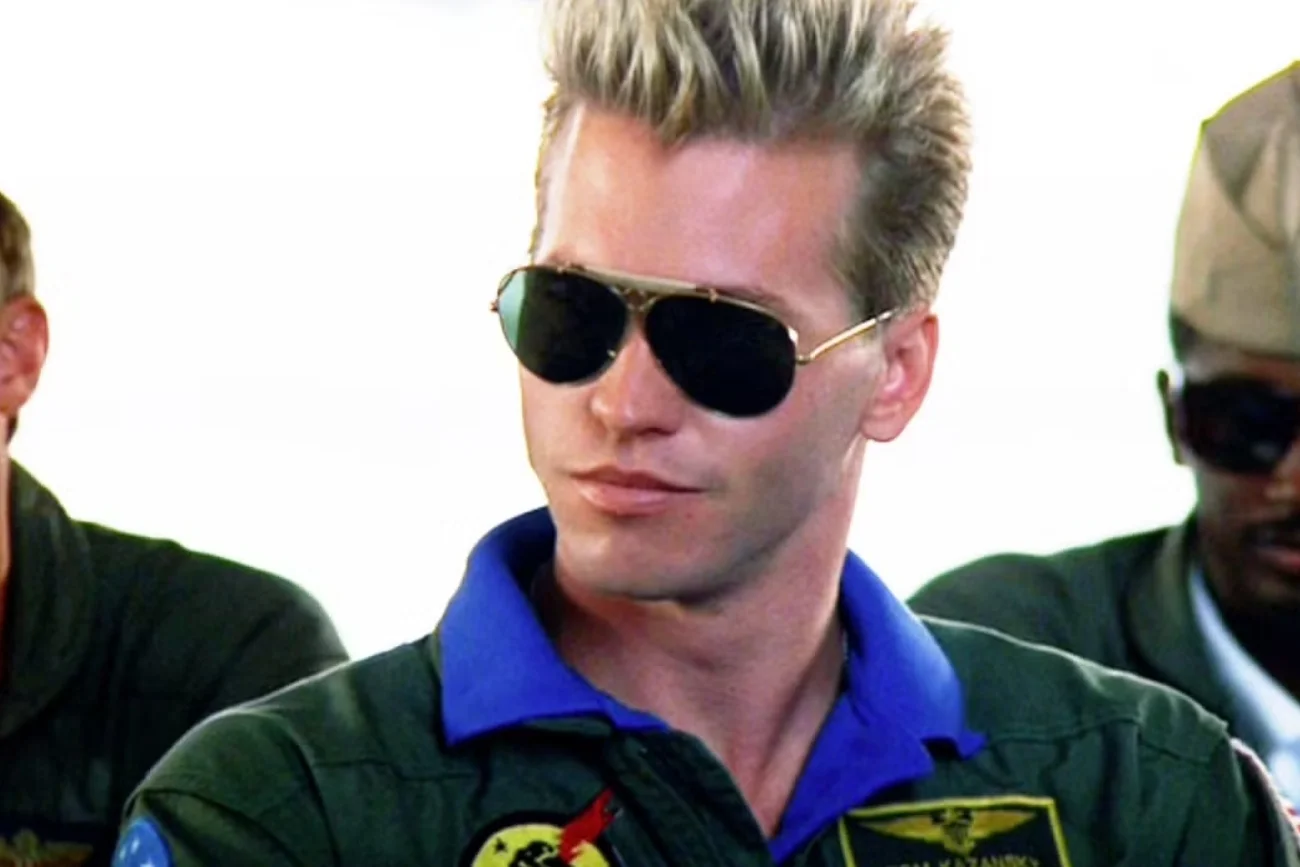 Val Kilmer w filmie "Top Gun"