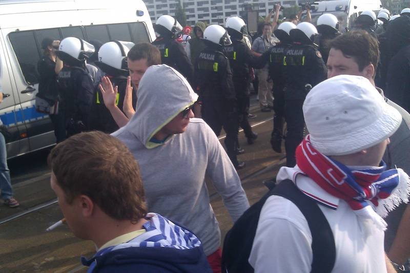 Zamieszki na Moście Poniatowskiego