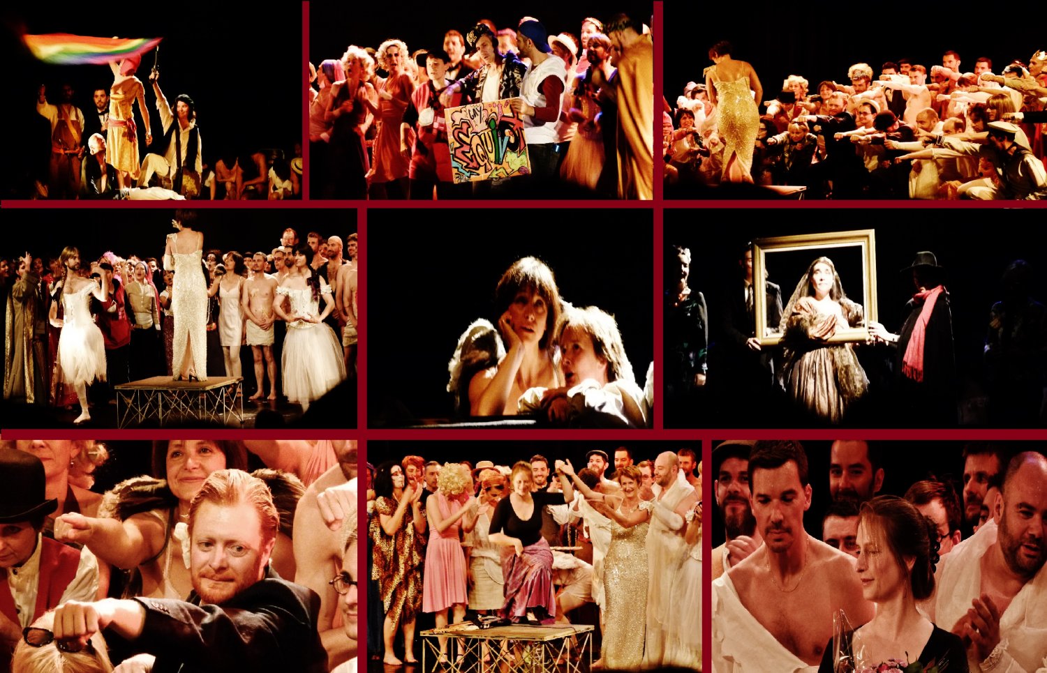 Kilka zdjęć. zrobionych na gorąco podczas spektaklu, więc może niezbyt oddających atmosferę i poziom  -ale zawsze coś!