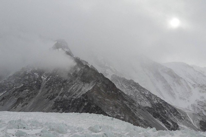 Na K2 wreszcie pojawiło się słońce.