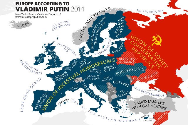 Europa według Władimira Putina. Stan na rok 2014