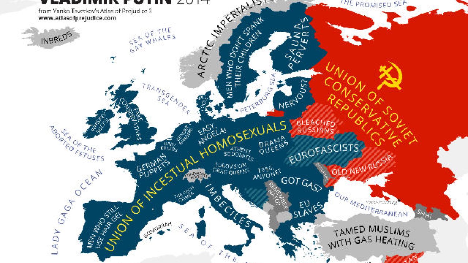 Europa według Władimira Putina. Stan na rok 2014