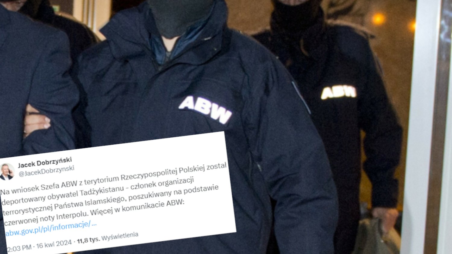Służby donoszą o deportacji obcokrajowca z Polski. Był bojownikiem Państwa Islamskiego.