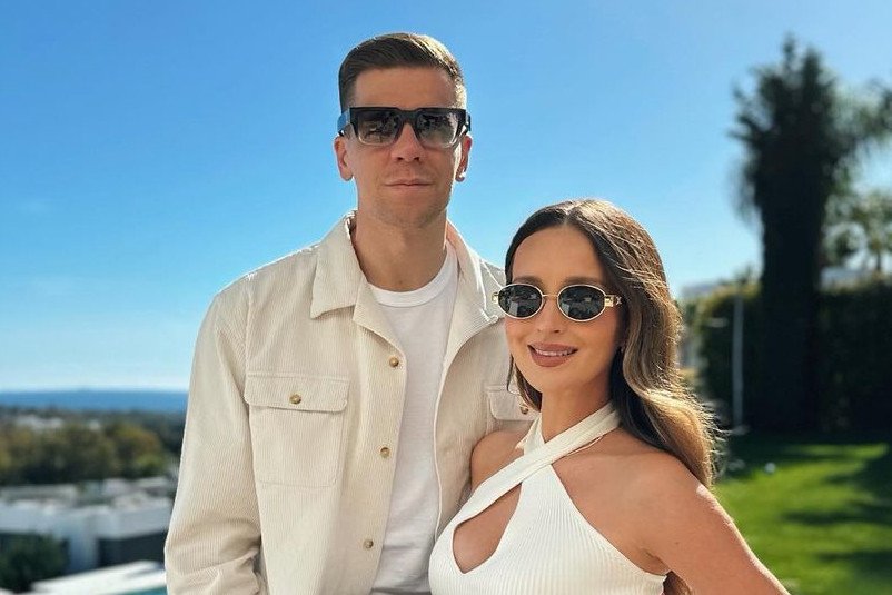 Marina Łuczenko i Wojciech Szczęsny dziecko, Liam Szczęsny