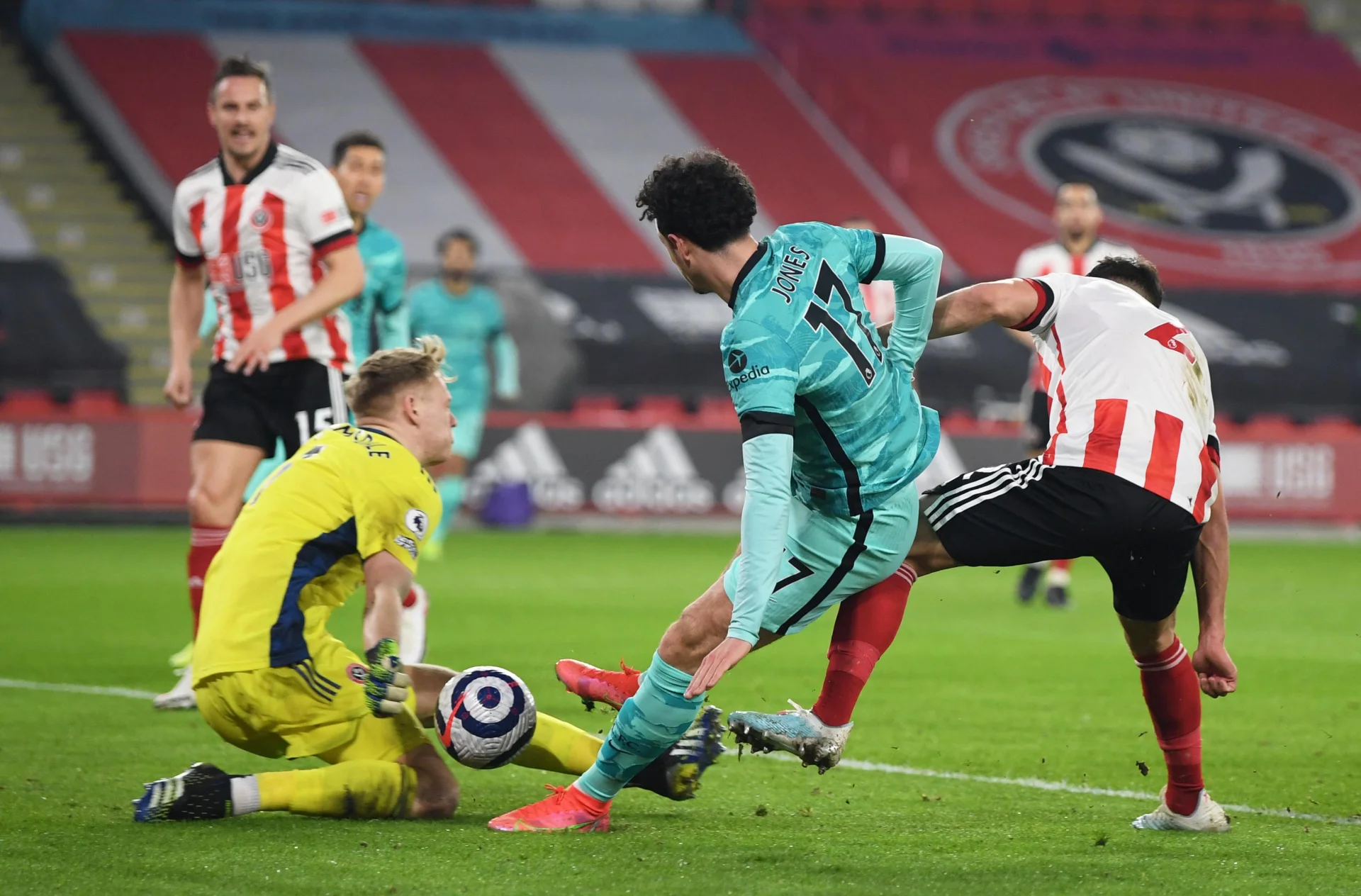 Liverpool FC pokonał Sheffield United i zakończył passę czterech porażek w Premier League