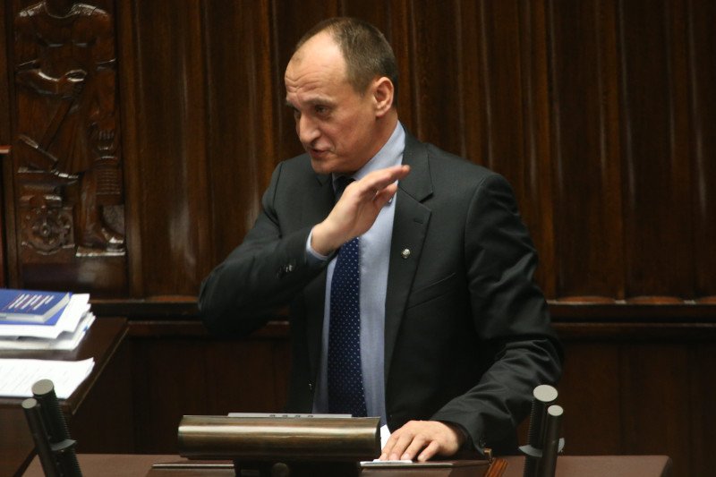 Paweł Kukiz był gościem Moniki Olejnik.