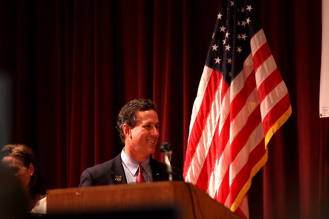 Rick Santorum, najbardziej konserwatywny z kandydatów w prawyborach