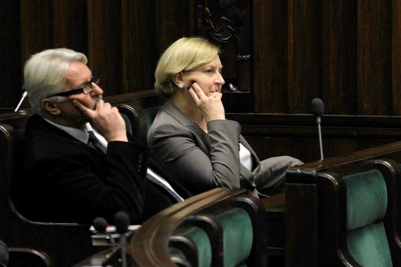 Witold Waszczykowski z PiS przekonuje, że partia nie ukryła Antoniego Macierewicza.