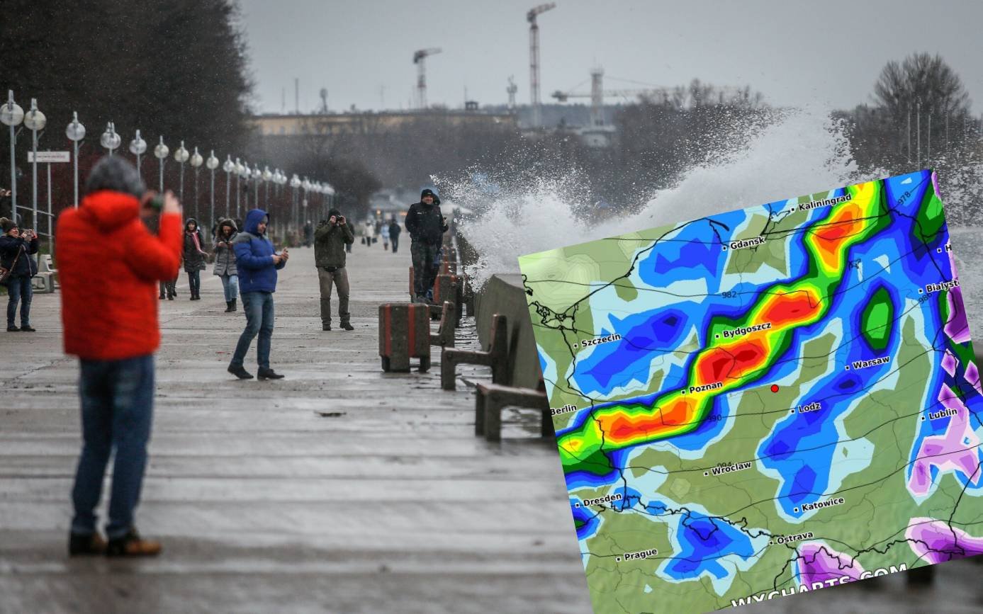 Pogoda – zaczynają się wichury, które mogą przerodzić się w orkan. Alerty