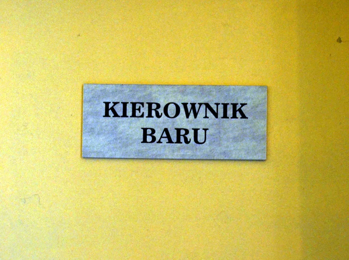 Kierownik Baru w Barze Gdańskim