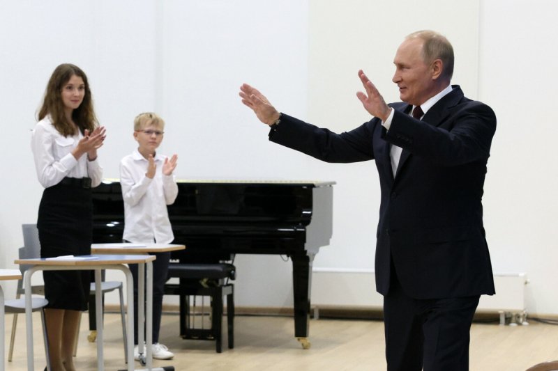 Putin spotkał się z mieszkańcami Kaliningradu. Nie trwało to nawet minuty