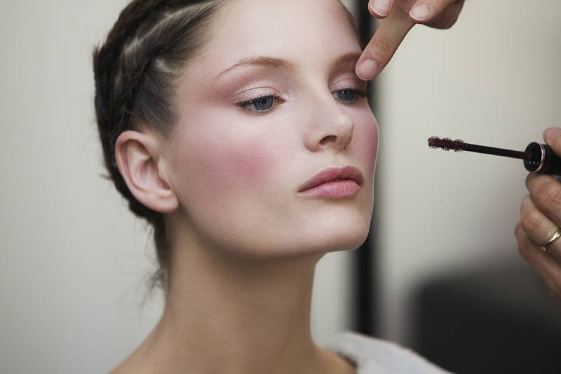 Przygotowanie do pokazu Givenchy