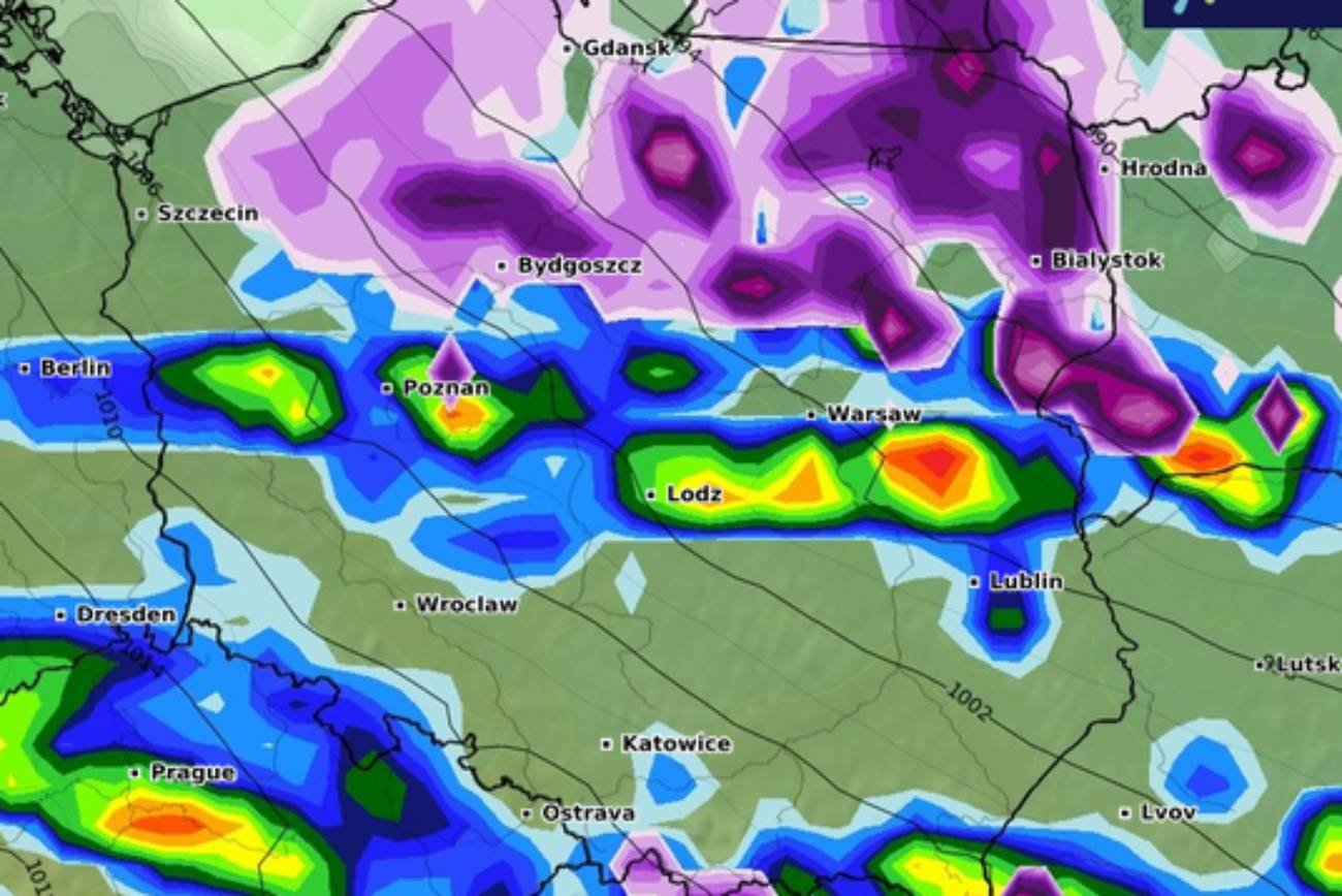 Mnóstwo deszczu i silny wiatr. Oto prognoza pogody na koniec tygodnia