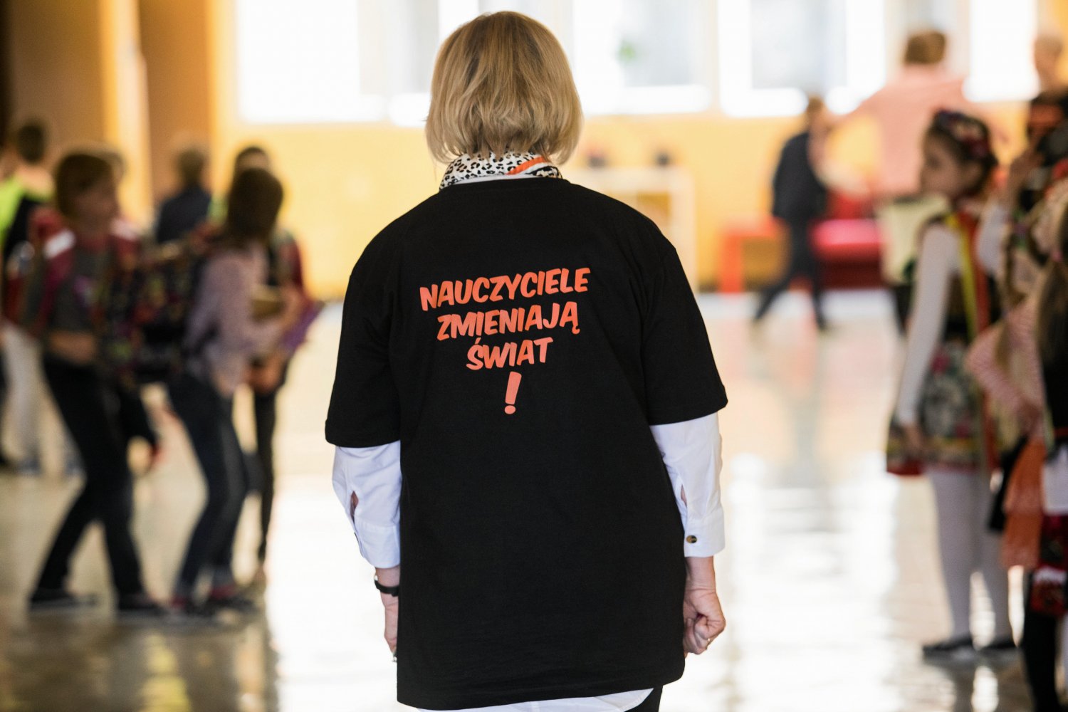 Debata TVN o edukacji - liczba nauczycielek: 0 (słownie: zero).