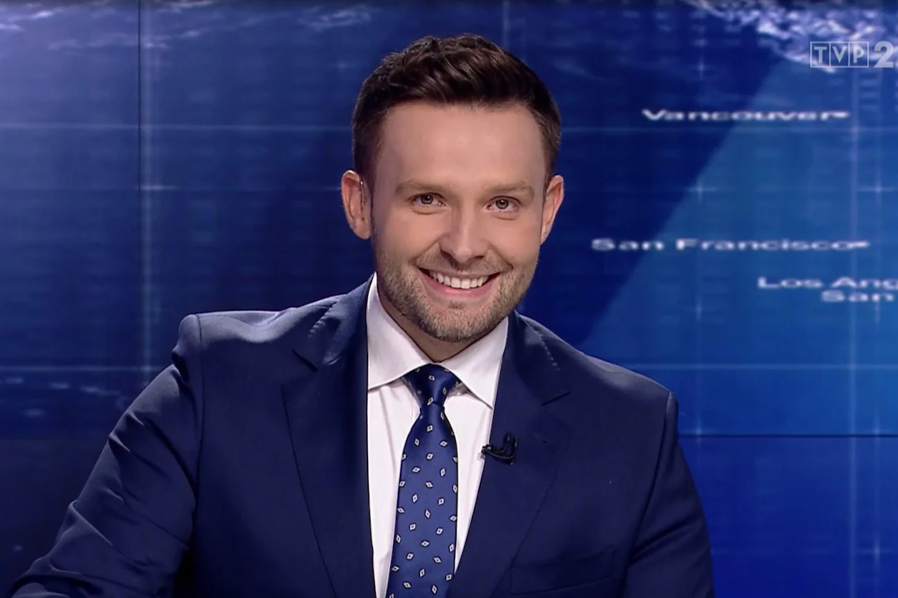 Karol Gnat zaliczył wpadkę w "Panoramie" TVP.