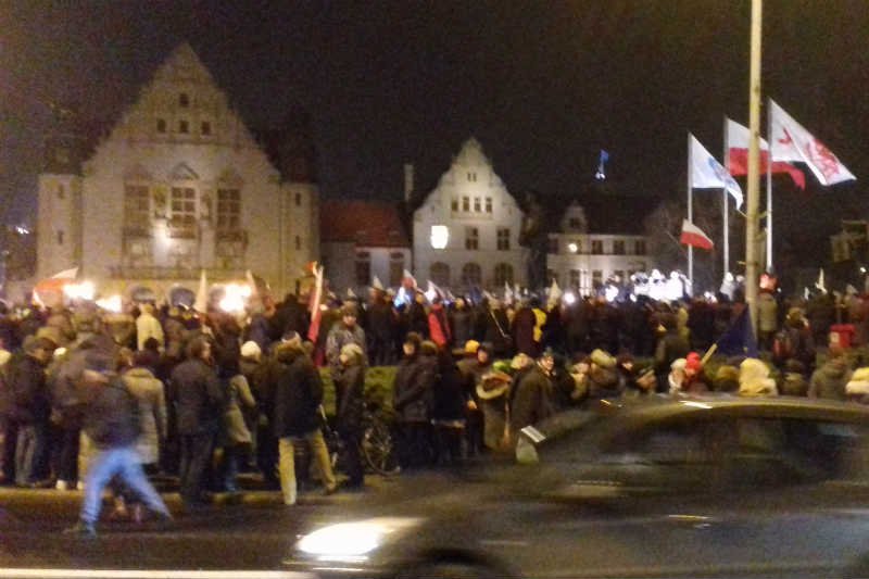 Strajk Obywatelski w Poznaniu.