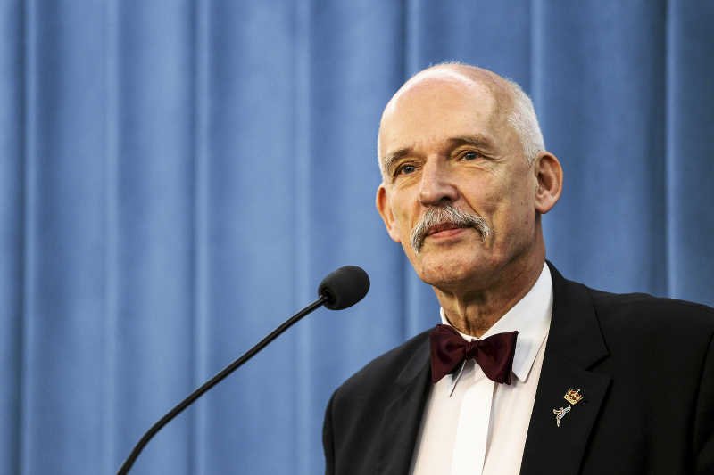 Roman Giertych chwali się, że to on napisał ordynację wyborczą do Parlamentu Europejskiego. Dzięki niej mandaty zdobyła partia Janusza Korwin-Mikkego.