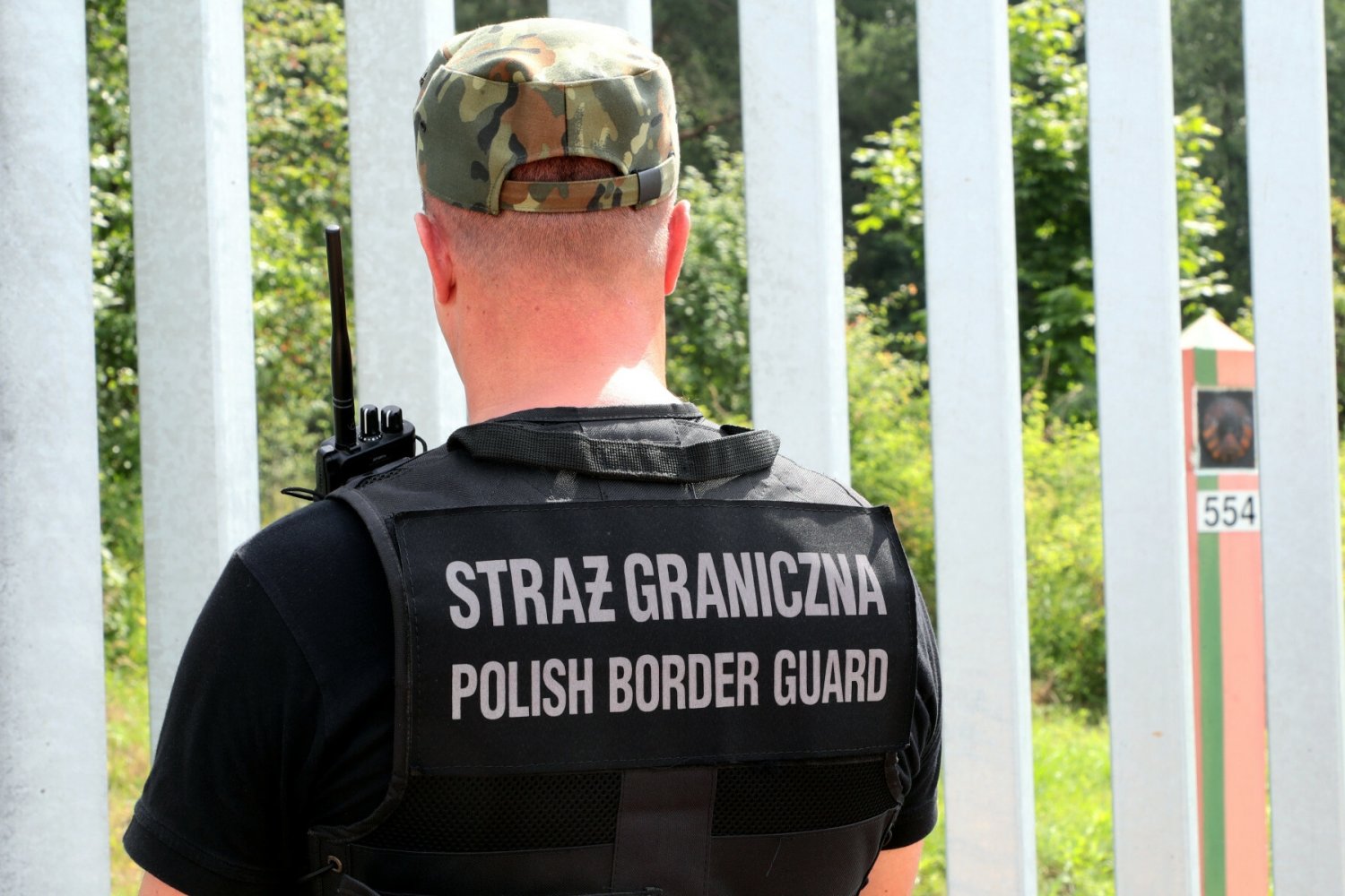 Granica Polski i Białorusi.