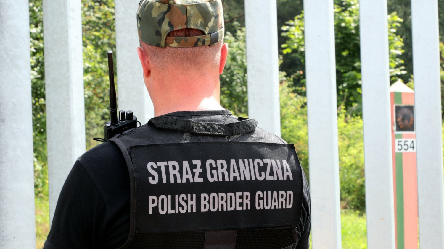Granica Polski i Białorusi.