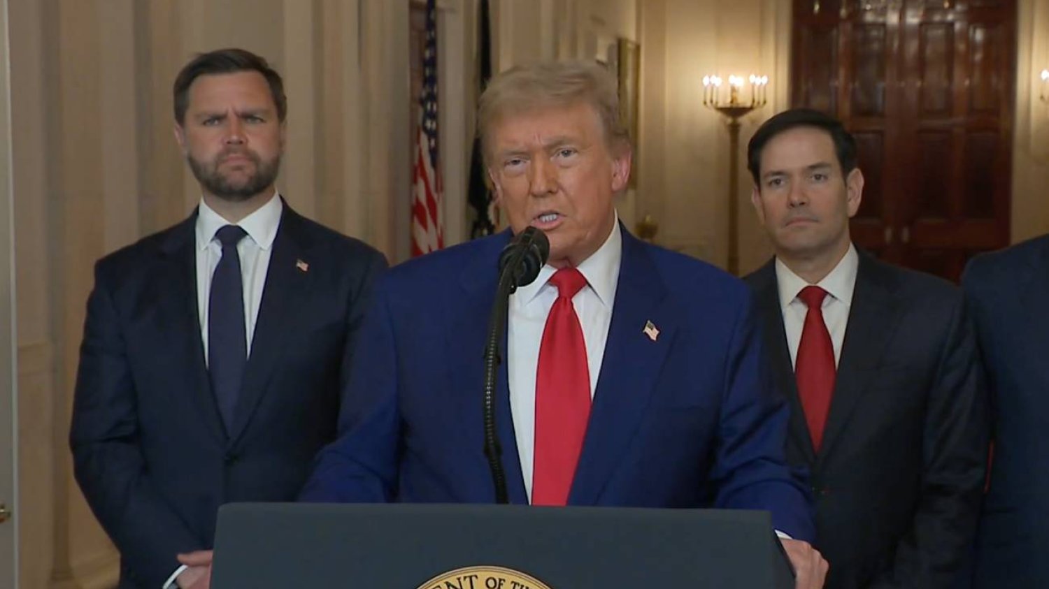 Atak USA na Iran. Donald Trump wygłosił specjalne orędzie