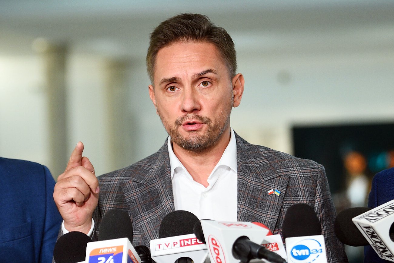 Poseł Lewicy Paweł Krutul.