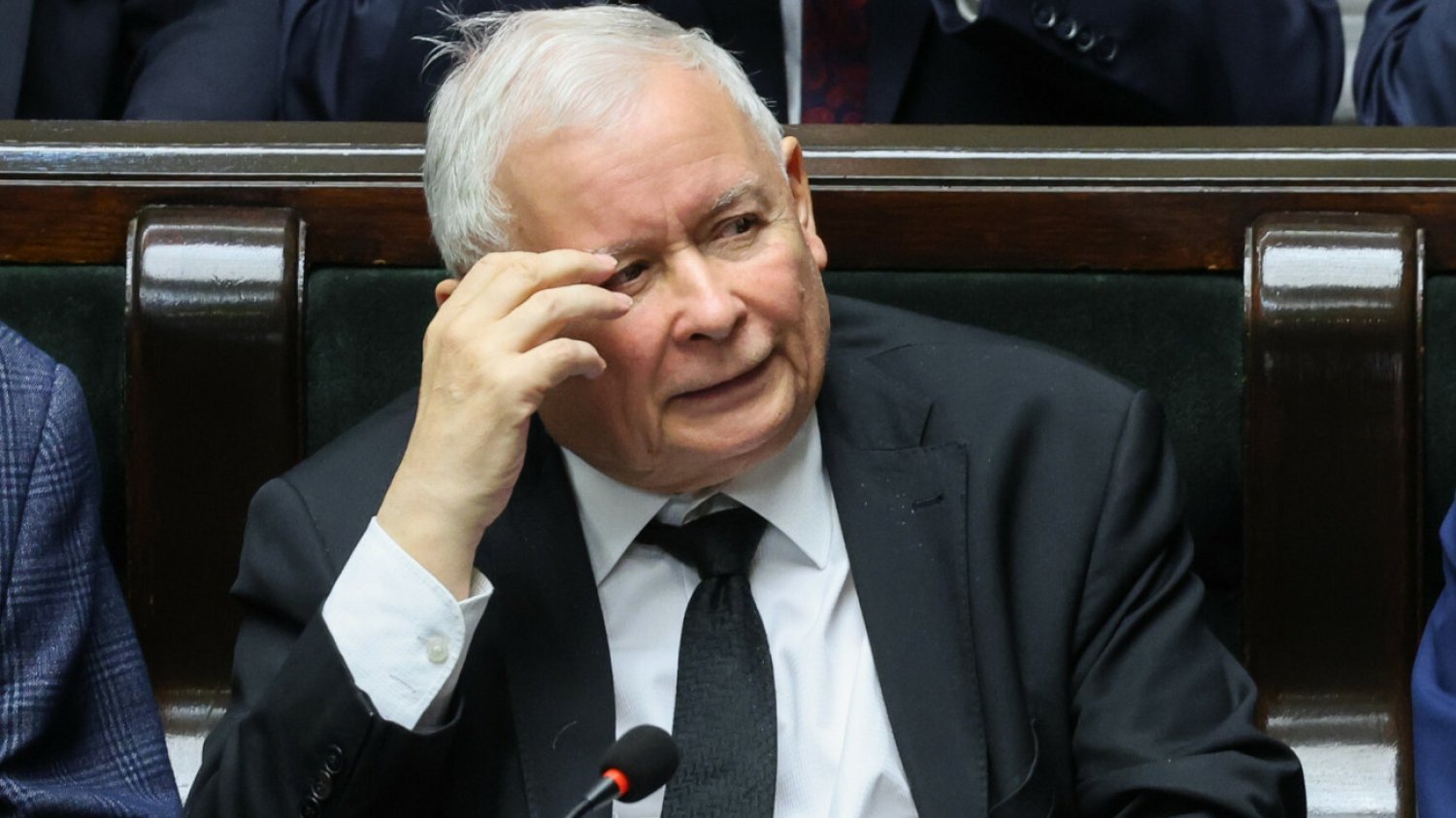 Prezes PiS Jarosław Kaczyński.
