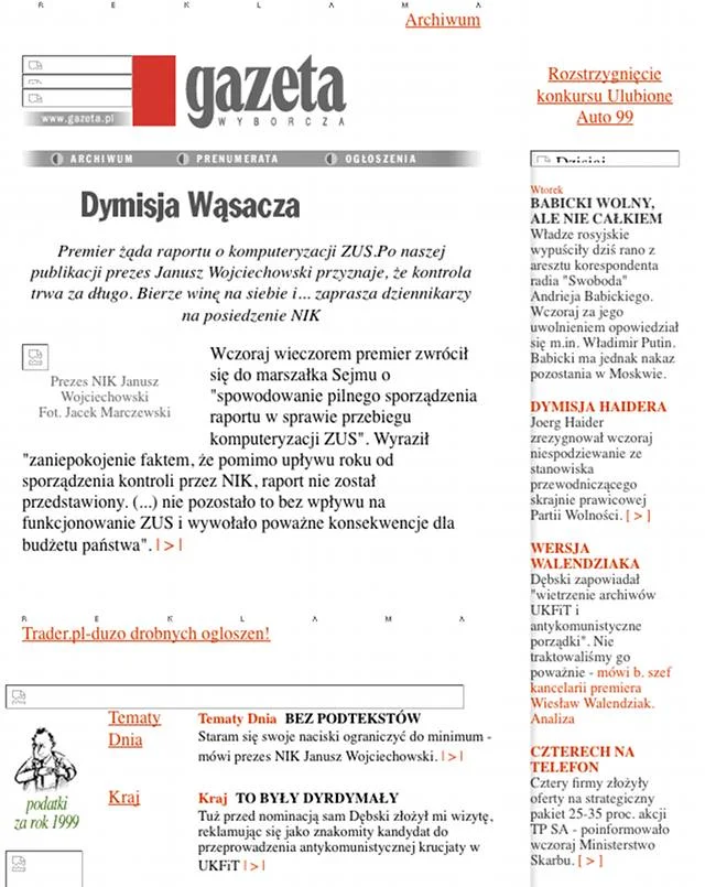 29 lutego 2000 roku