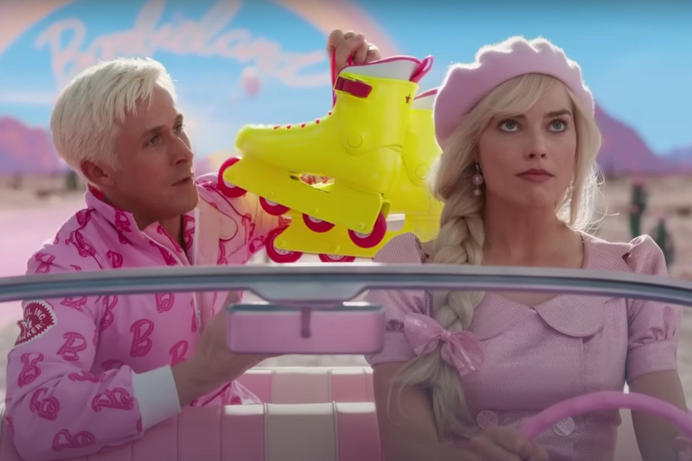 Ryan Gosling i Margot Robbie jako Barbie i Ken