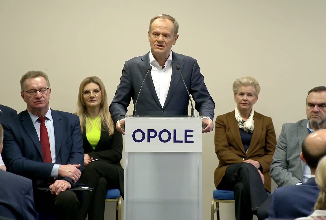 Donald Tusk w Opolu zripostował Kowalskiego. Wytknął dawną wpadkę.