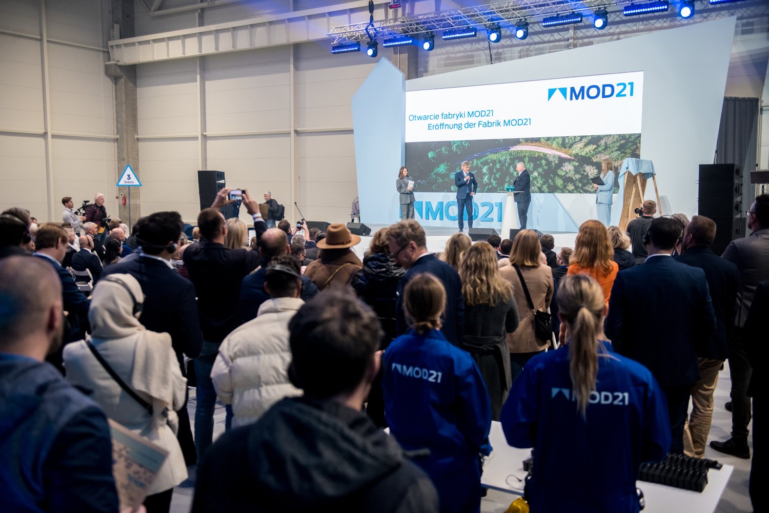 Otwarcie fabryki MOD21