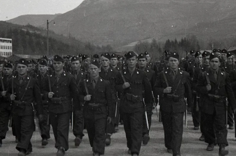 Jednostka ustaszy w Sarajewie, rok 1942