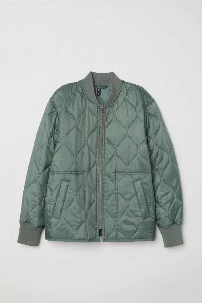 Kurtka od H&m w kolorze khaki