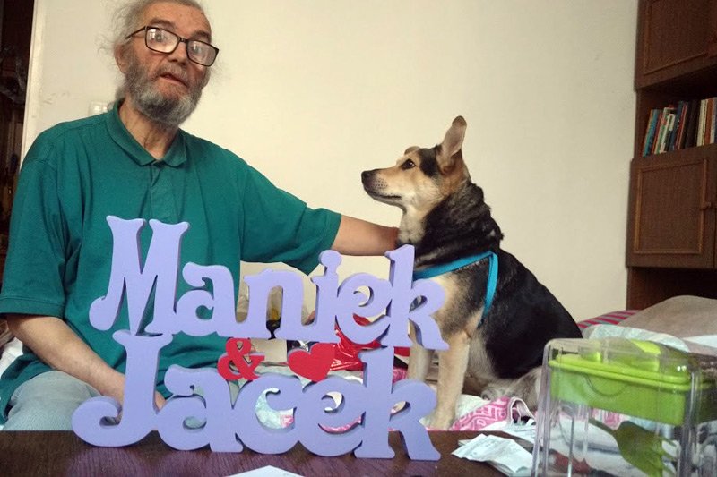 Przyjaciele pana Jacka i psa Mańka zbierają na pomoc behawiorysty, której potrzebuje zwierzak.