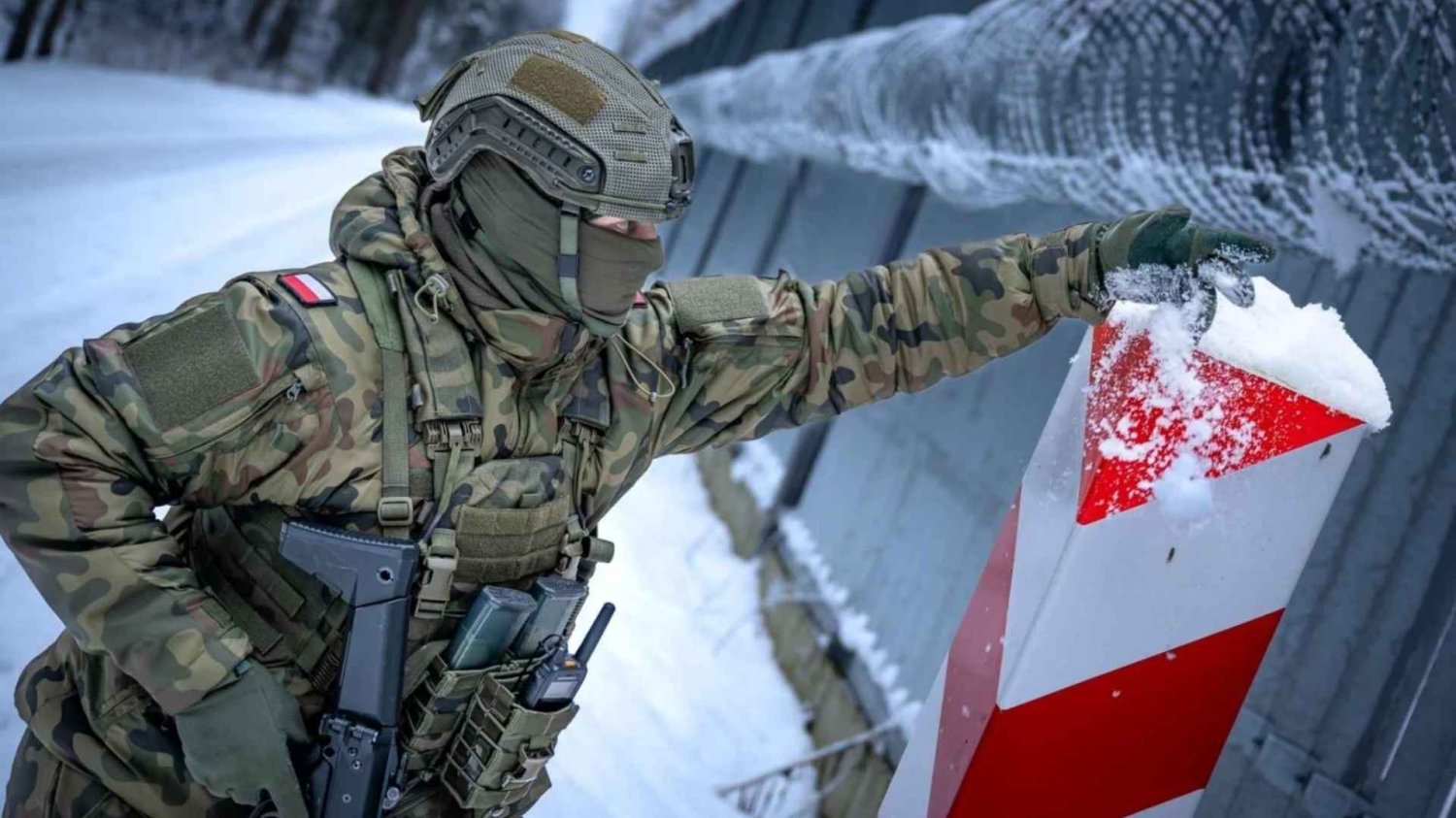 Łukaszenka ma nowy sposób na przerzut ludzi. Wykopał tunele przy granicy straż graniczna