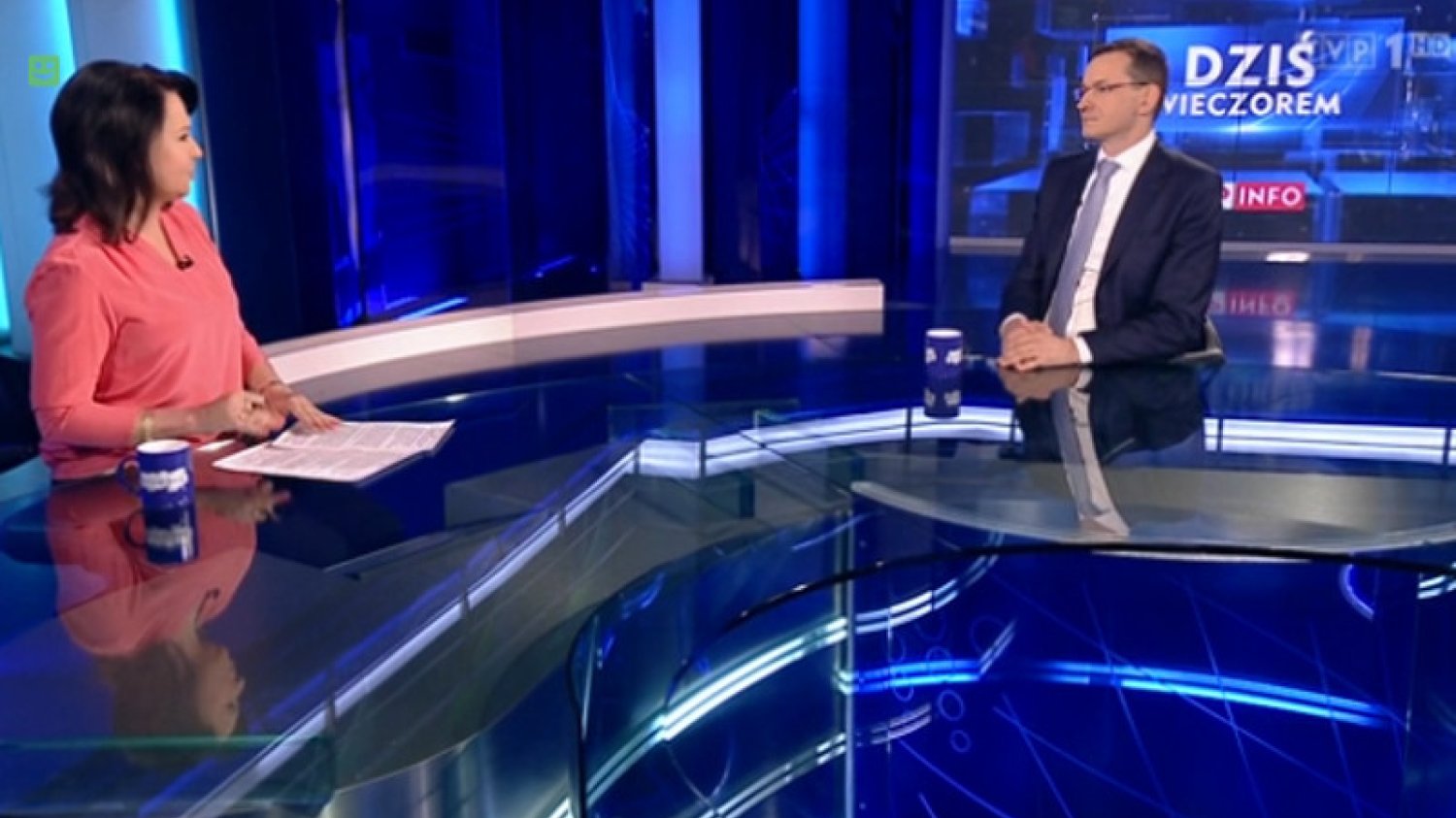 Morawiecki uspokaja Holecką: Nie ma żadnego 40% podatku. I zapowiedzi ministra nazywa "plotkami"