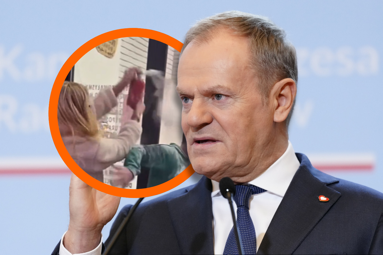 Tusk dodał wymowny wpis. Chodzi o akcje Schreiber i Ostatniego Pokolenia.