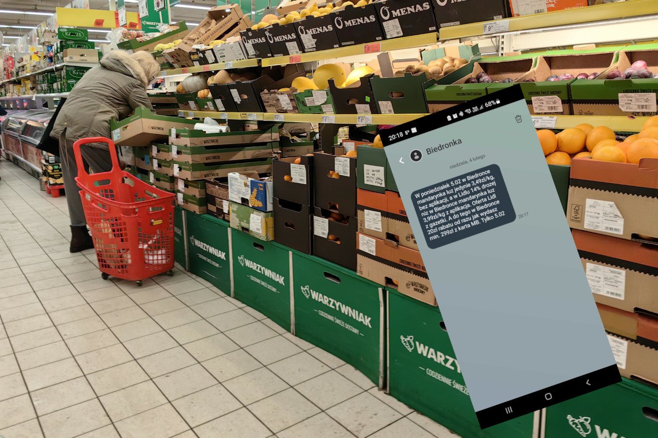 Biedronka kontra Lidl. Klienci pokazują dziwne SMS-y o promocjach