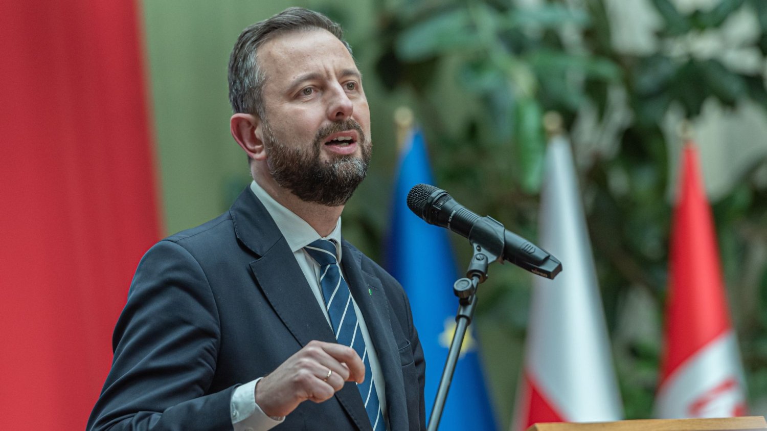 Władysław Kosiniak-Kamysz na mównicy