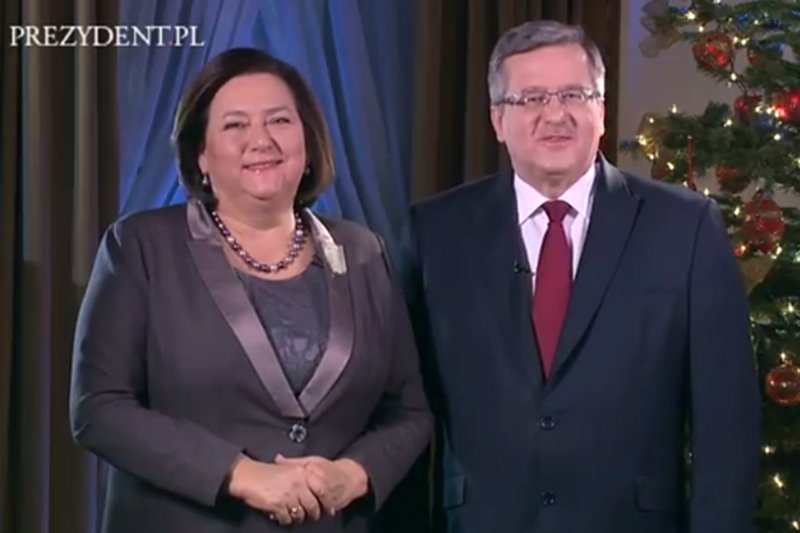 Bronisław i Anna Komorowscy