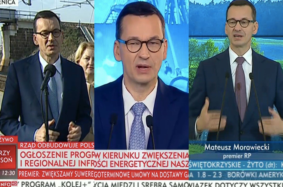 Twarz Mateusza Morawieckiego – najczęstszy obraz w TVP Info