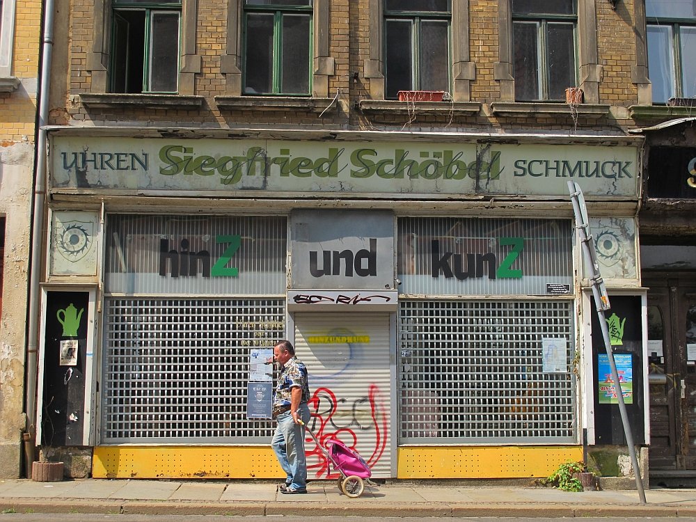 Ulica Georg-Schwarz-Straße powraca do życia dzięki innowacji społecznej.