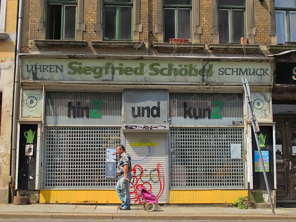 Ulica Georg-Schwarz-Straße powraca do życia dzięki innowacji społecznej.