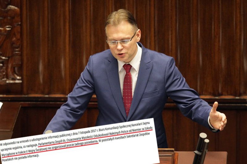 Specjalny parlamentarny zespół ds. odszkodowań dla Polski on Niemiec za straty wojenne powołany został we wrześniu. Sprawdziliśmy, co udało się wypracować jego członkom.