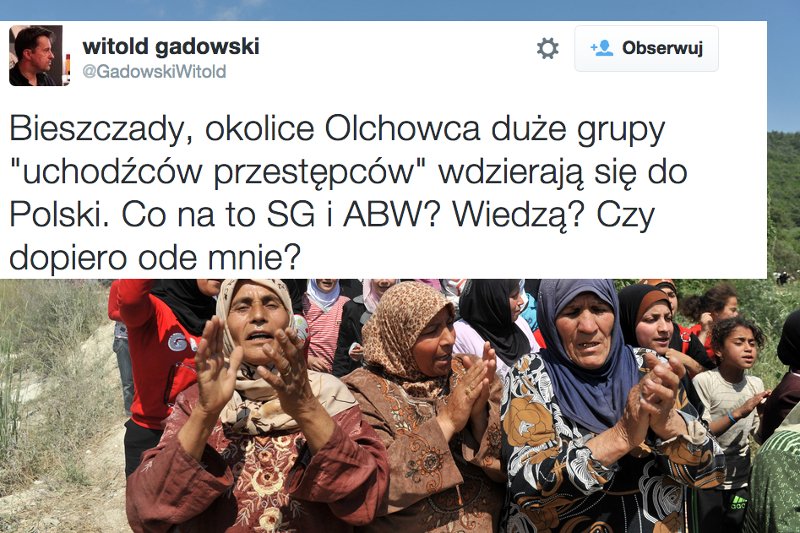 Uchodźcy w Bieszczadach?