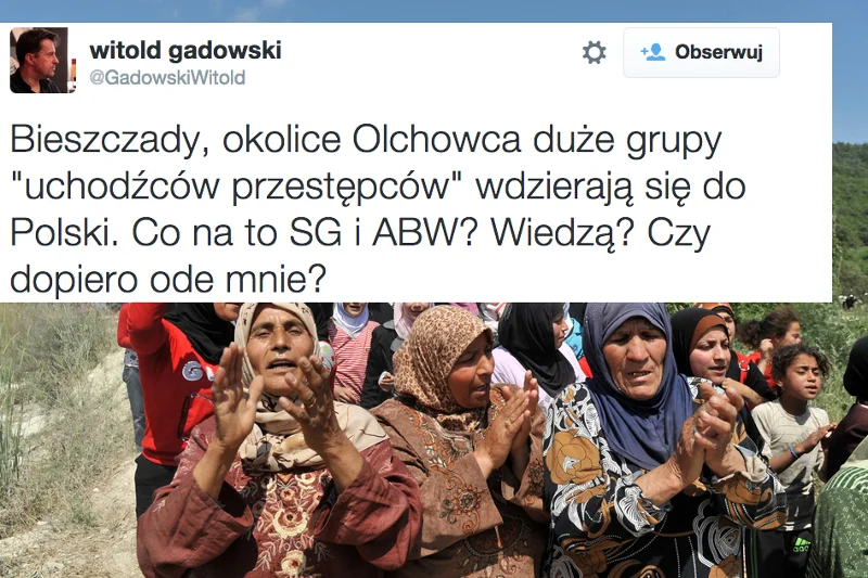 Uchodźcy w Bieszczadach?