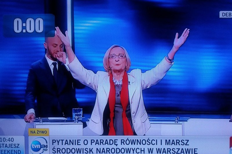 Krystyna Krzekotowska będzie na pewno jedną z bohaterek piątkowej debaty w Warszawie.