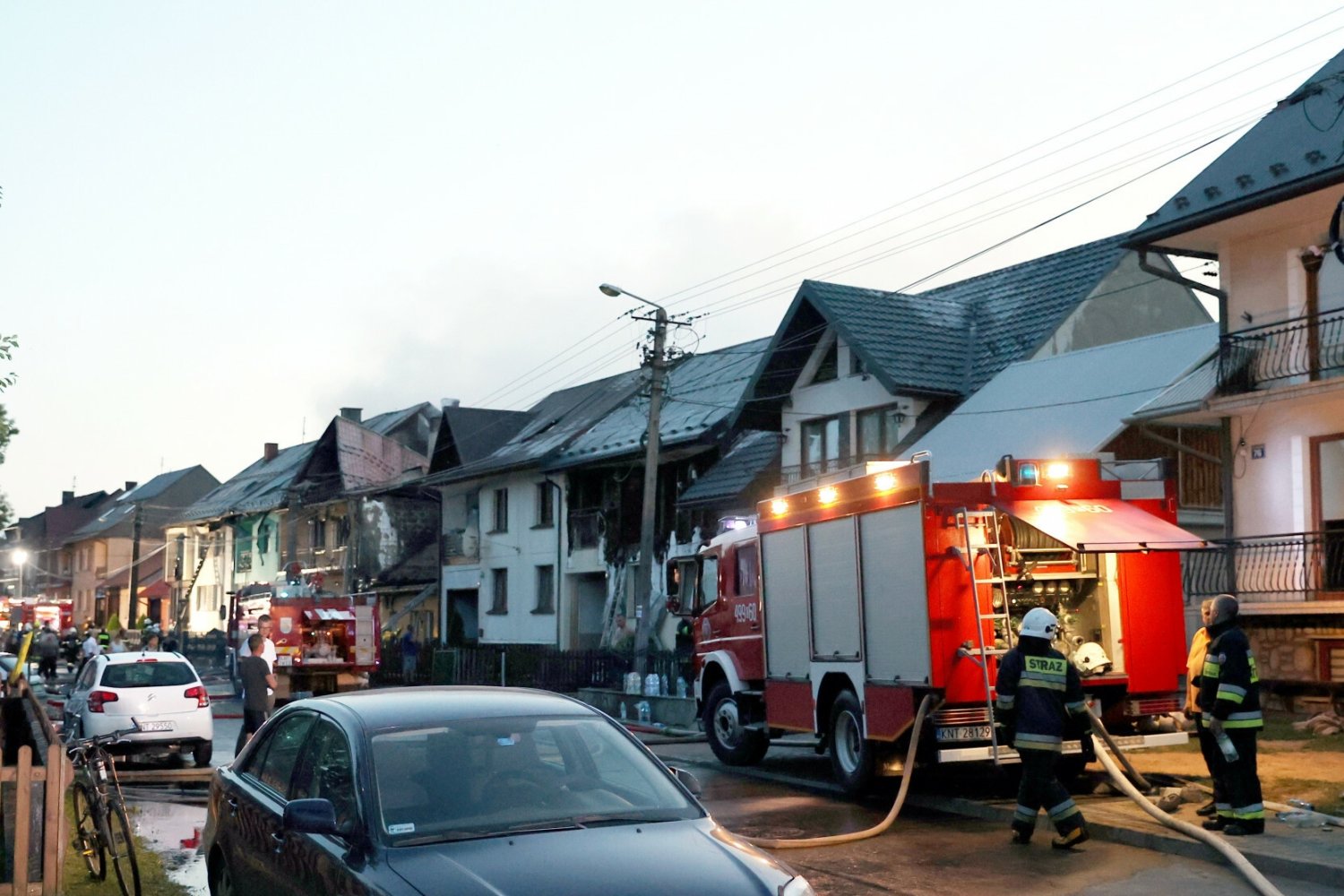Matka z trójką dzieci zginęli w pożarze. Prokuratura uważa, że było to tzw. rozszerzone samobóstwo.