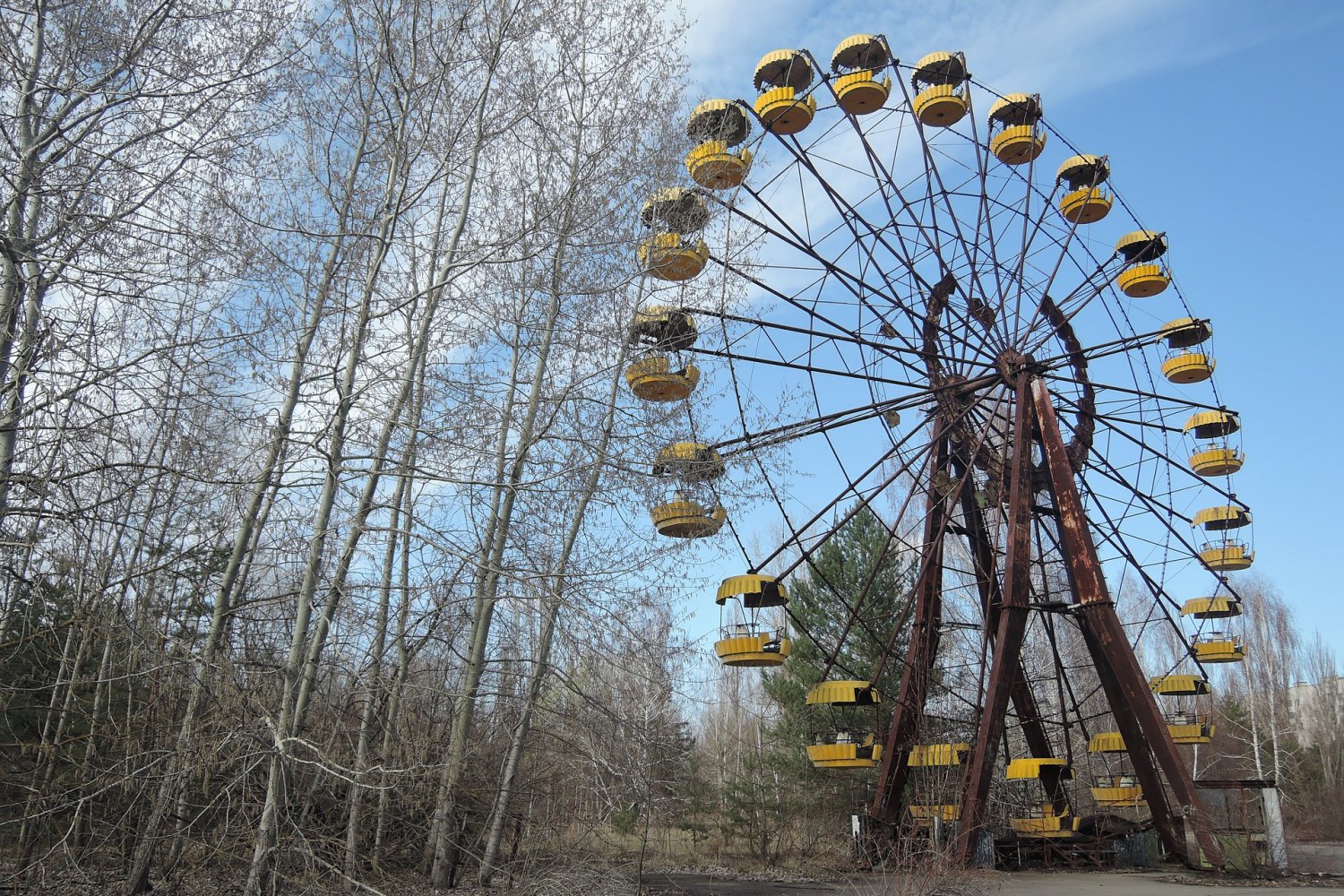Park rozrywki w Prypeci to "must-see" każdej wyprawy do Zony