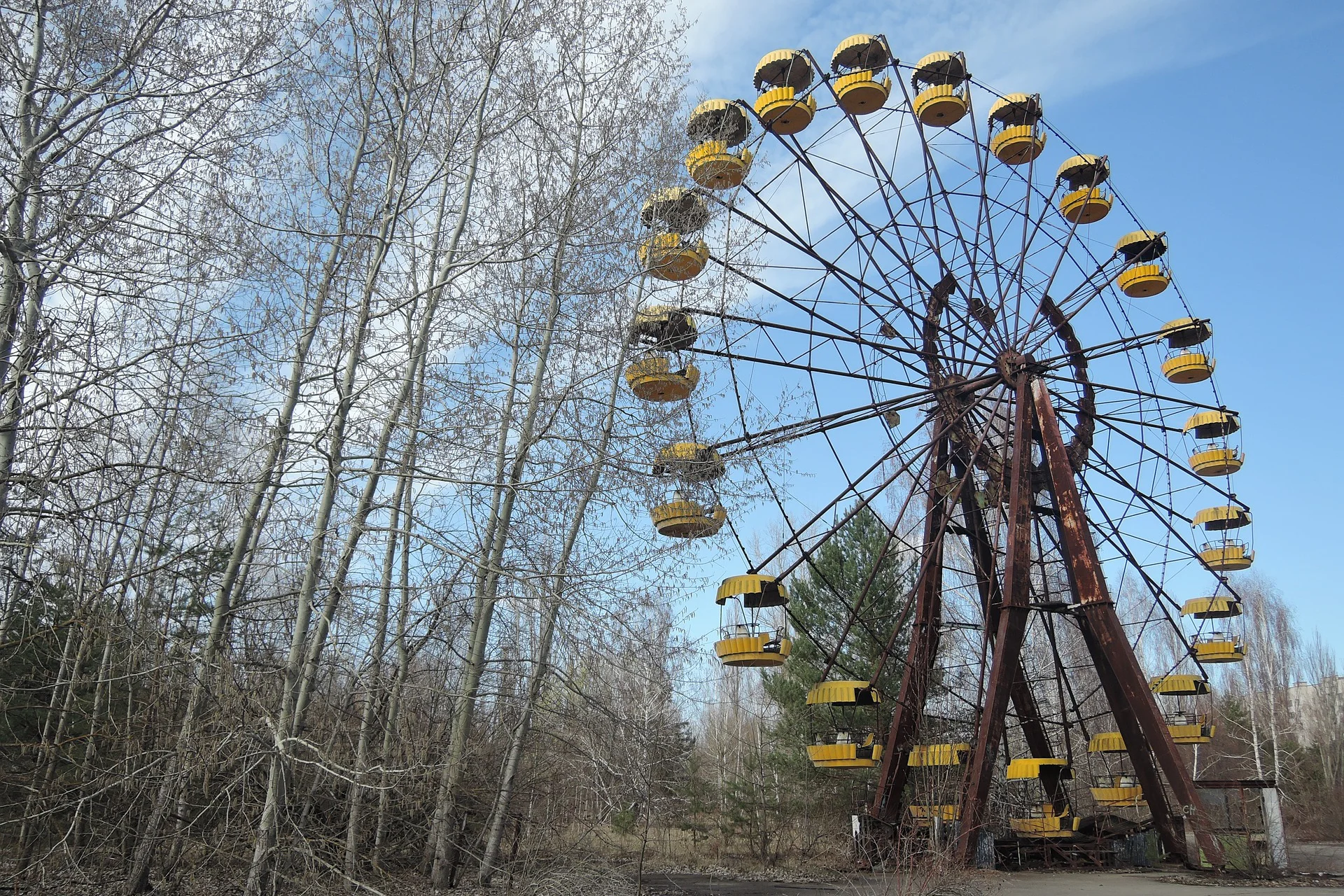 Park rozrywki w Prypeci to "must-see" każdej wyprawy do Zony